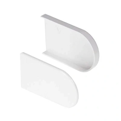 Image of Short Window Cill Bullnose Capping End Caps (Pair)
