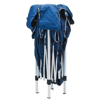 Image of Draper Concertina Gazebo, 3 x 3m, Blue