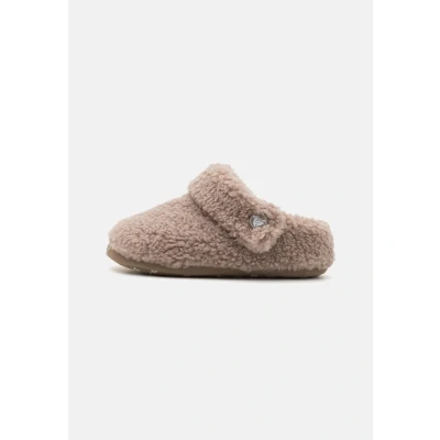 Image of Crocs Classic Cozzzy Unisex Slippers for kids, Size: 12K, Mushroom Textile