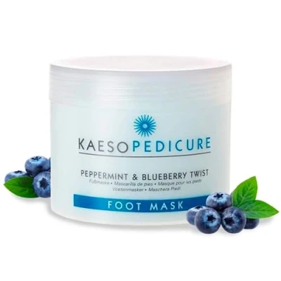 Image of Kaeso Beauty Peppermint &amp; Blueberry Twist Foot Mask 450ml