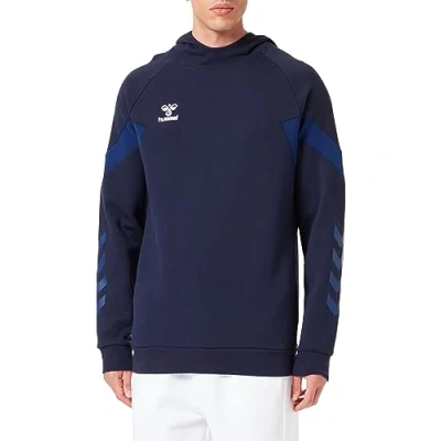 Image of hummel Men&#039;s Hmltravel Sweat Hoodie Hooded sweatshirt, Marine, M