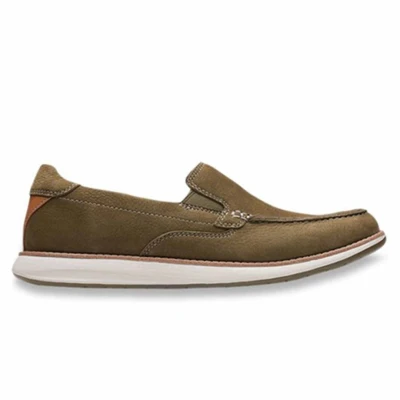 Image of Clarks Un Pilot Step Nubuck Shoes in Standard Fit Size 7