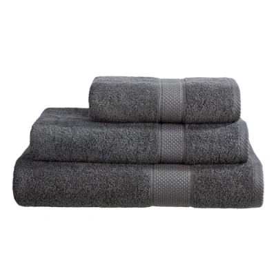 Image of Linens Limited Hand Towel for Bathroom and Kitchen, Great as Face Towel, Guest More, Turkish Cotton, Soft Luxurious, Super Absorbent, Machine Washable (Grey)