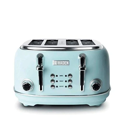 Image of Haden 194244 Heritage 4 Slice Toaster Turquoise