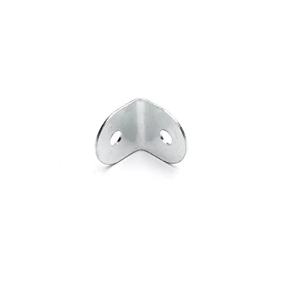 Image of Merriway BH05562 (25 Pcs) Mini Worktop Bracket BZP 19mm Square Pack of 25 Pieces