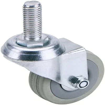 Image of Draper Swivel Bolt Fixing Rubber Castor, 50mm Diameter, S.W.L. 50kg