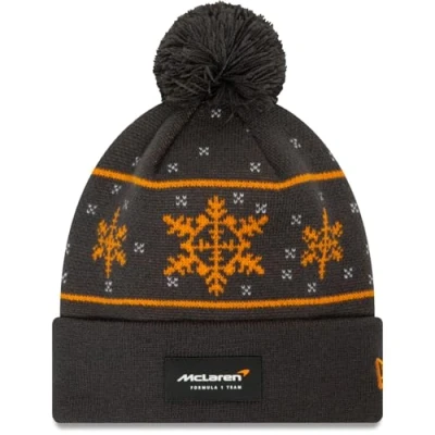 Image of New Era Wintermütze Beanie F1 McLaren Racing Charcoal