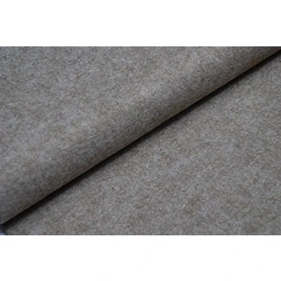 Image of Handicraft Wool/Viscose Felt Fabric Material Marl Fawn V10, 1Mtr 100cm x 90cm