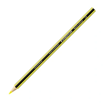 Image of STAEDTLER 185 10 Noris Colour Colouring Pencils Yellow (Box of 12)