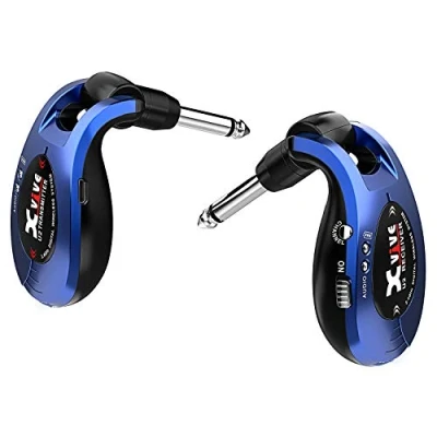 Image of XVIVE WIRELESS GUITAR SYSTEM METALLIC BLUE