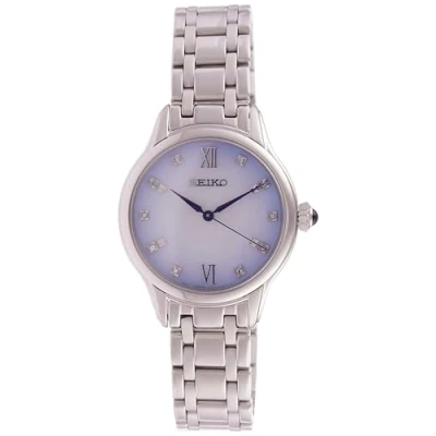 Image of Seiko Womens Analogue Quartz Watch with Stainless Steel Strap SRZ539P1