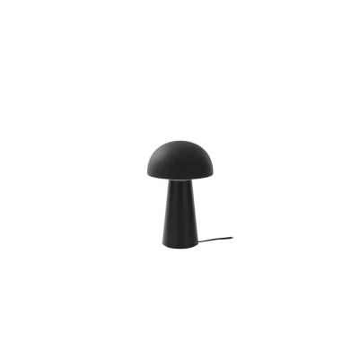 Image of Lindby LED rechargeable table lamp Zyre, black, IP44, touch dimmer