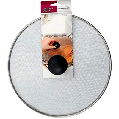 Image of New 29CM Metal Splatter Cover LID Cooking Frying PAN Kitchen Protector Guard
