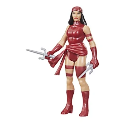 Image of Marvel Hasbro Legends 3.75 inch Retro 375 Collection Elektra Action Figure Toy F2657