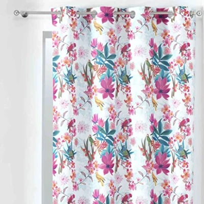 Image of Douceur d&#039;Intérieur Soft Curtain 140 x 260 cm White
