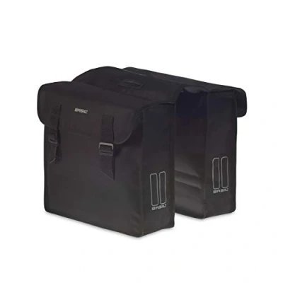 Image of Basil Mara Double Pannier Bag, 26 L Black