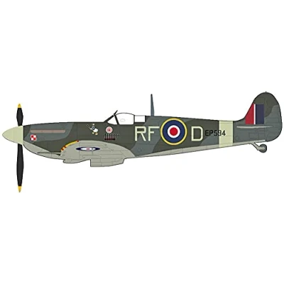 Image of Hobby Master HA7856 Spitfire MK. VB RF D/EP594 303 Sqn RAF Lt. Jan Zumba 1:48 Scale Diecast Model