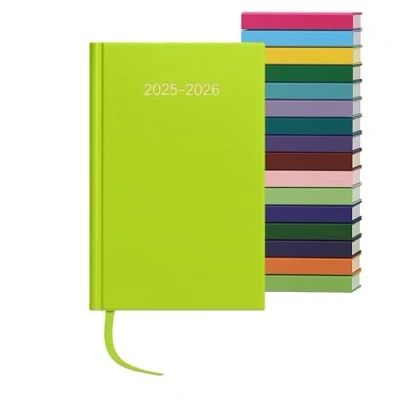 Image of Top Sale 2024 25 A4 Page Per Day Academic/Mid year Diary Sage Green