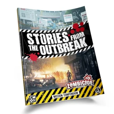 Image of Zombicide Chronicles The Roleplaying Game Mission Compendium Strategy Cooperative for Adults and Teens Ages 14+ 2+ Players Avg. Playtime 30 45 Minutes Made by CMON, RPZ003