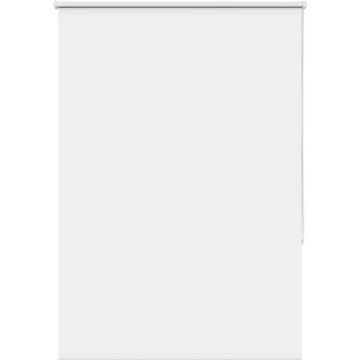 Image of vidaXL Roller Blind Blackout White 90x175 cm Fabric Width 85.7 Polyester