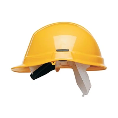 Image of Scott Safety HC710/Y Tuffmaster II Helmet with Terry SB, Standard Peak, Unvented, Yellow