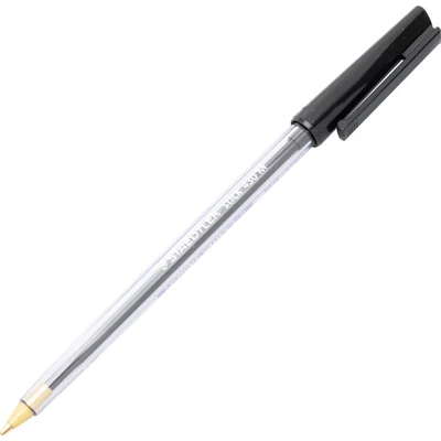 Image of Staedtler Stick 430 Ballpoint Pen Medium Black (10 Pack) M9