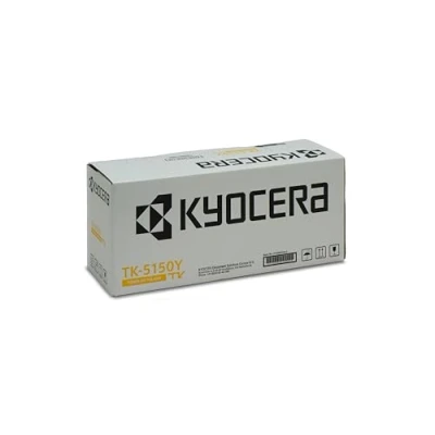 Image of Kyocera TK 5150Y Toner Yellow, 10.000 Pages, Original Premium Printer Cartridge 1T02NSANL0 for ECOSYS M6035cidn, M6535cidn, P6035cdn