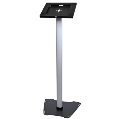 Image of StarTech.com Secure Tablet Floor Stand Anti Theft Lockable Mount For 9.7&quot; Tablets Metal Construction Fixed Height (STNDTBLT1FS)