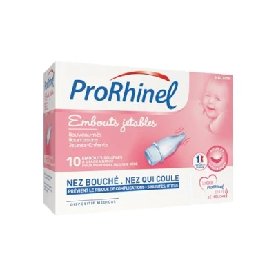 Image of ProRhinel 10 Disposable Supple Ends for Baby Nose Blower