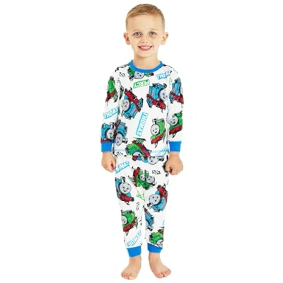 Image of Thomas &amp; Friends Boys Fleece Pyjamas (Thomas the Tank, 18 24 Months)