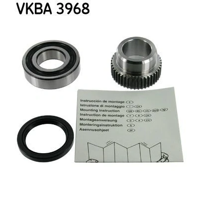 Image of MB092185 Wheel bearing kit SKF VKBA 3968 with shaft seal 62mm SUZUKI: Wagon R+ II Hatchback, Ignis I