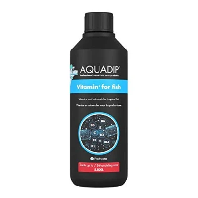 Image of Aquadip Vitamin+ 500ml Tropical Coldwater Aquarium Tank Fish Health Treatment