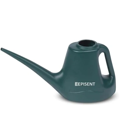 Image of Episent 1 Litre Watering Can with long Head Large Indoor &amp; Outdoor Plant Garden Plants, Flowers, Hanging Plants Durable Plastic