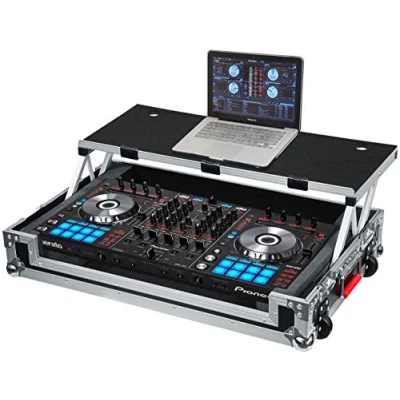 Image of Gator G TOURDSPDDJSXRX DJ Controller Case with Laptop Platform