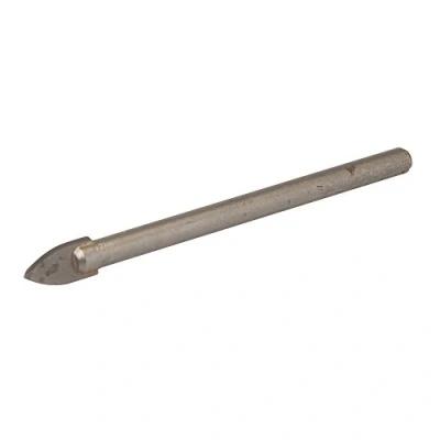 Image of Silverline Tile &amp; Glass Drill Bit Round Shank 6mm