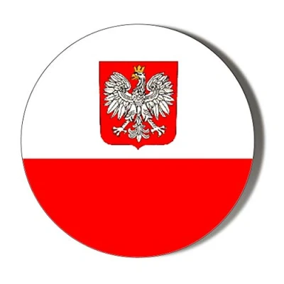 Image of Gift Insanity POLAND FLAG 58mm Novelty Badge