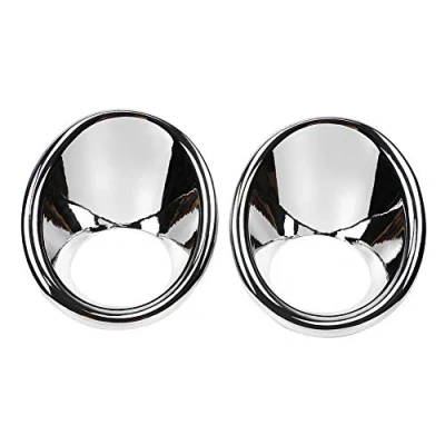 Image of EBTOOLS Car Headlight Cover Trim, 2PCS ABS Chrome Front Fog Lamp Trim Frame Moulding Replacement for Vitara 16 18
