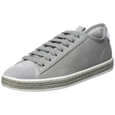 Image of Geox Men&#039;s U Pieve Sneaker, Lt Grey, 9 UK