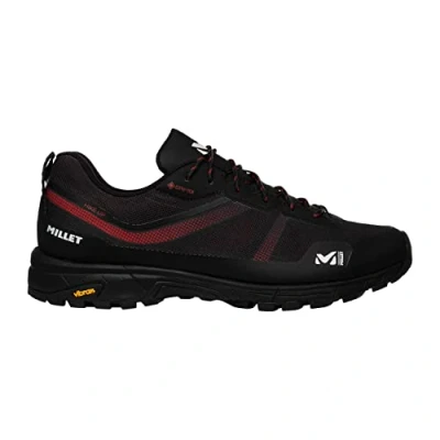 Image of MILLET Men&#039;s Hike Up GTX M Walking Shoe, Black Black, 6 UK