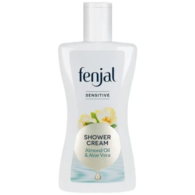 Image of Fenjal Sensitive Body Shower Crème, Velvelty Smooth Skin, Aloe Vera, Cleanse &amp; Condition, 200 ml