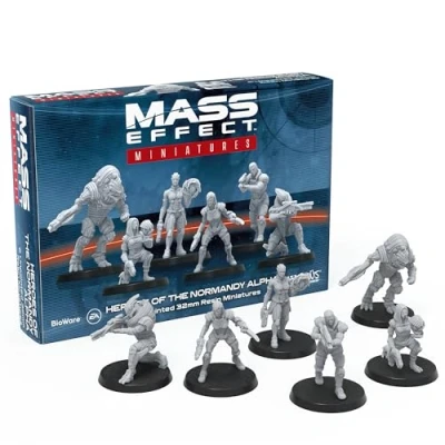 Image of Modiphius Mass Effect Miniatures Heroes of the Normandy Alpha Board Game Accessory