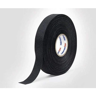 Image of HellermannTyton HTAPE PROTECT300 PET BK 712 10001 Insulation Tape (L x W) 25 m 19 mm Pack of 1