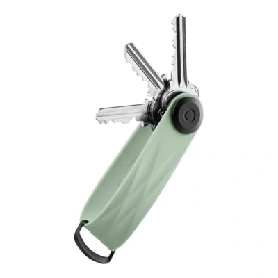 Image of Orbitkey Active Key Organizer Weather Resistant, Stainless Steel Locking Mechanism, Slim &amp; Quiet Profile, Mist, One size