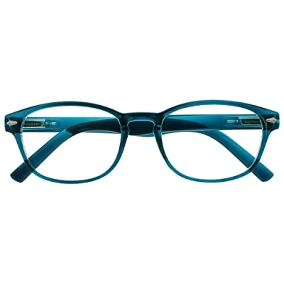 Image of OPULIZE R76 3 250 Reading Glasses, Sea Blue, +2.50 Magnification