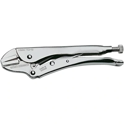 Image of HAZET 753 10 250 mm Grip Pliers Nickel Plated