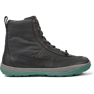 Image of Camper PEU Pista Hightop trainers, Men&#039;s, Size: 7, Black Leather and textile