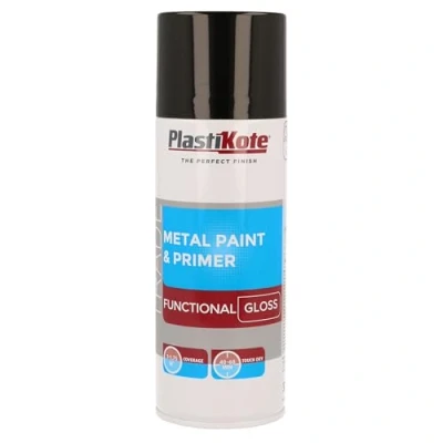 Image of PlastiKote PKT71024 Metal Paint Primer, Black