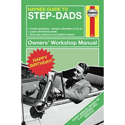 Image of Step Dad Birthday Card, Funny Card for Dad, Greetings 159x235mm, ZXW8455