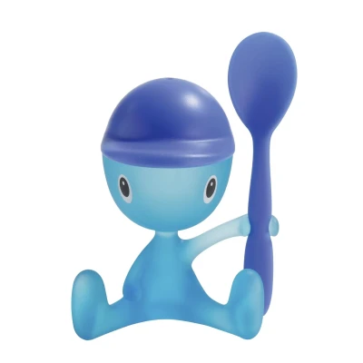 Image of Alessi Egg Cup Cico ASG23 AZ Blue by Stefano Giovannoni