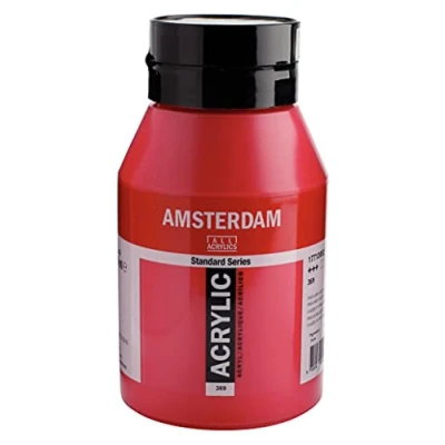 Image of Amsterdam Talens Acrylic Paints 1000ml Bottle 369 Primary Magenta